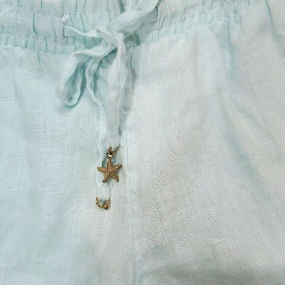 Lilly Pulitzer , Baybreeze Linen Shorts, Size Xl - Picture 3 of 6